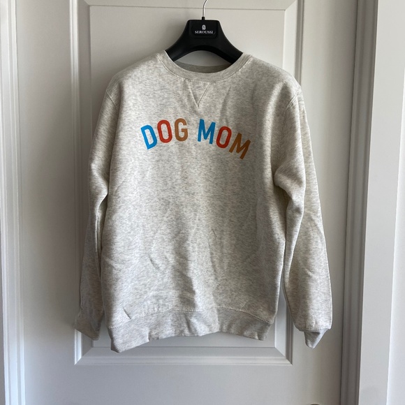 Gray Dog Mom Sweater - Picture 1 of 5